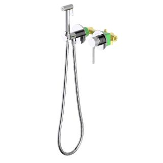 Гигиенический душ со смесителем Timo Saona 2339/00SM с защитой от ожогов хром